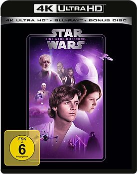 Star Wars: Episode IV - Eine neue Hoffnung [inkl. 2 Blu-rays] 4K Ultra HD Blu-ray