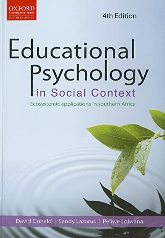 Educational Psychology in Social Context: Ecosystemic Applications in Southern Africa