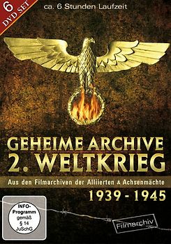 Geheime Archive - 2. Weltkrieg 1939-1945 [6 DVDs] DVD
