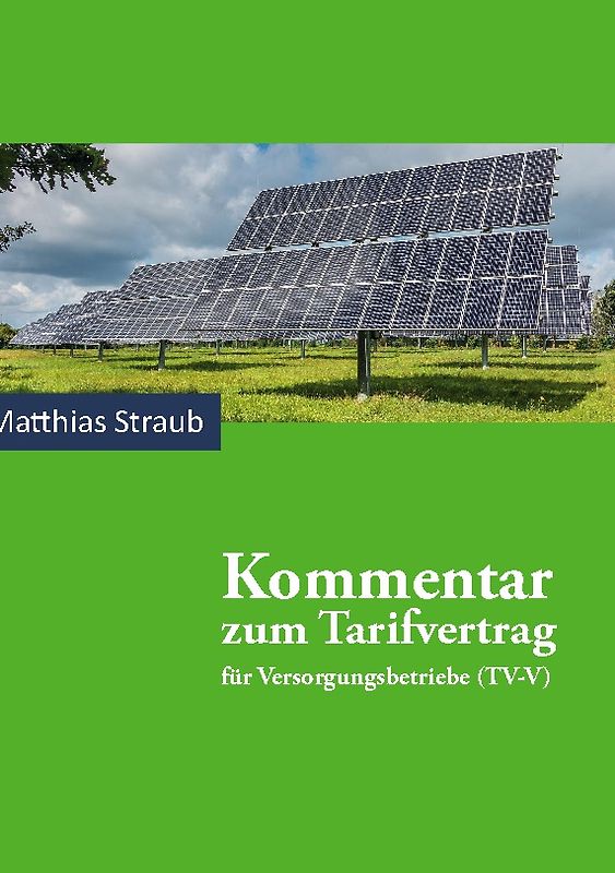 Kommentar zum Tarifvertrag für Versorgungsbetriebe