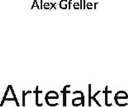 Artefakte