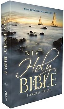 Niv, Holy Bible, Larger Print, Economy Edition, Paperback, Blue, Comfort Print