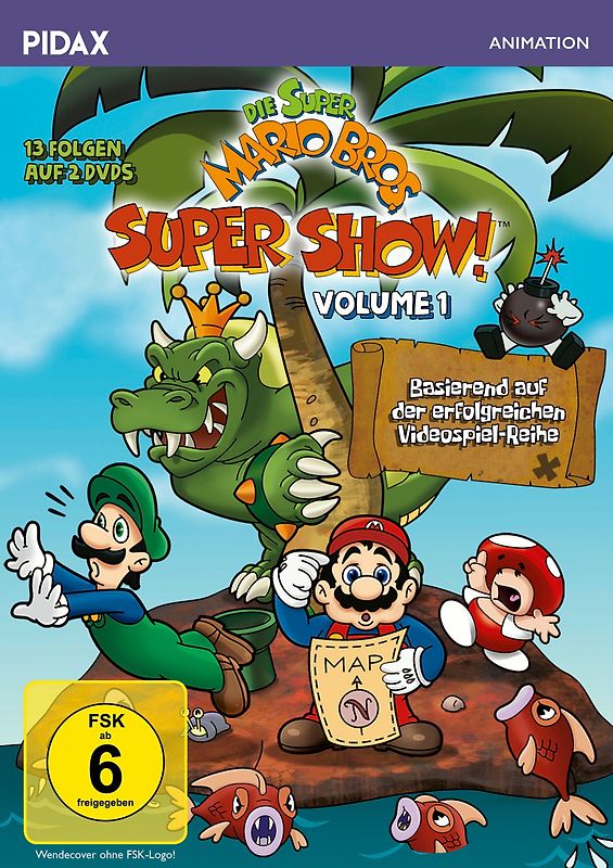 Die Super Mario Bros. Super Show!, Volume 1 [2 Discs] DVD