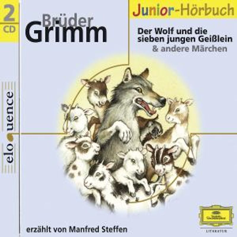 Der Wolf und die sieben Geißlein & andere Märchen - Brüder Grimm [2 Audio CDs]