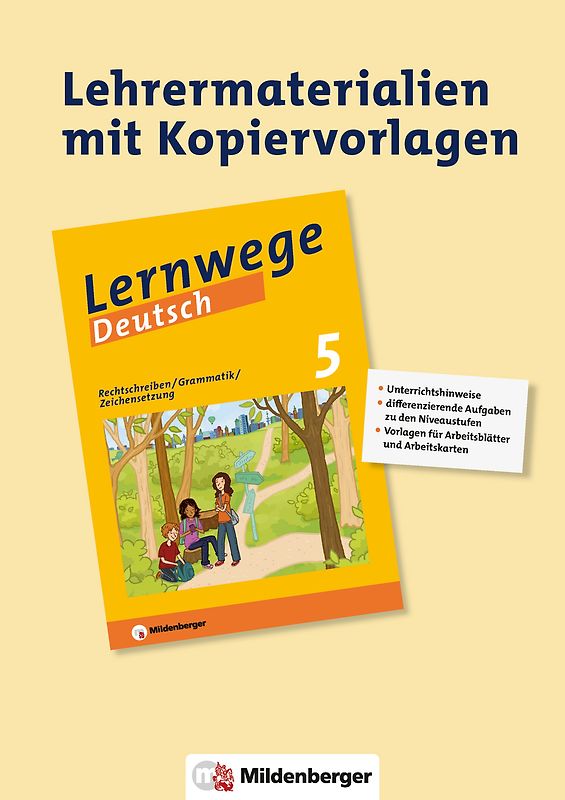 Lehrerservice „Rechtschreiben / Grammatik / Zeichensetzung 5“