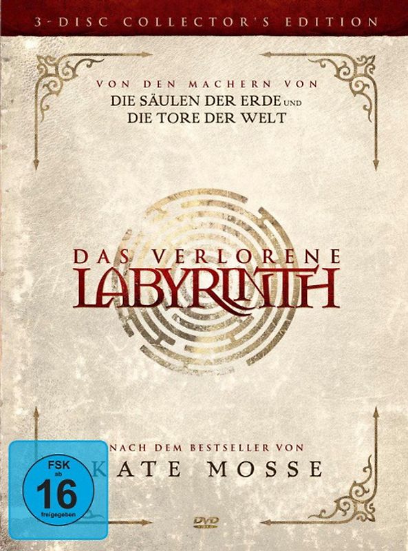 Das verlorene Labyrinth (Special Edition, 3 Discs) [Collector's Edition] DVD