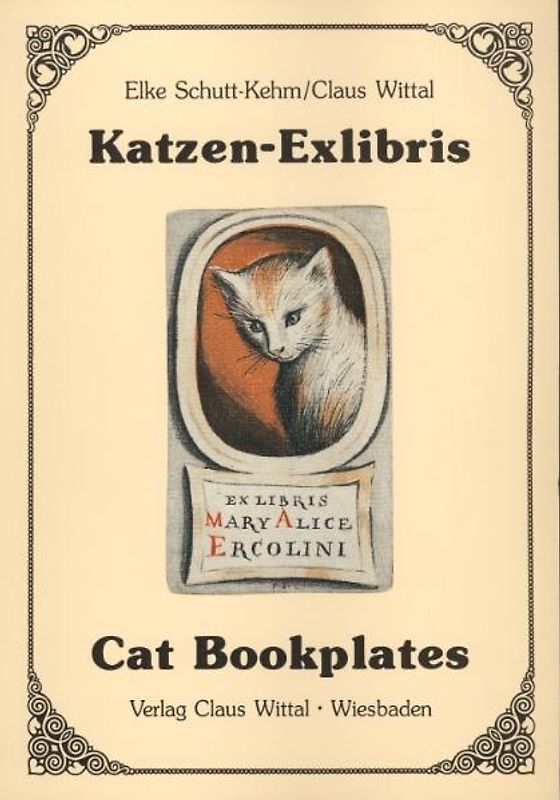 Katzen-Exlibris /Cat-Bookplates