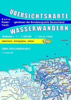 Übersichtskarte Wasserwandern