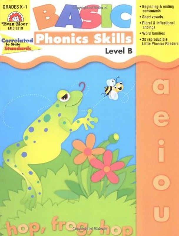 Basic Phonics Skills, Level B - Evan-Moor Educational Publishers