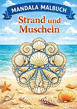 Mandala malbuch, Strand und muscheln