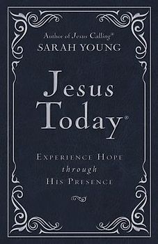 Jesus Today Deluxe Edition, Leathersoft, Navy, with Full Scriptures