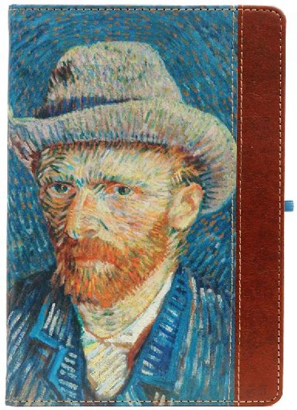 Van Gogh Self-Portrait with Grey Felt Hat Journal