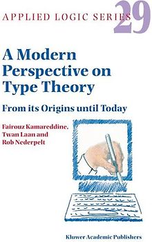 A Modern Perspective on Type Theory