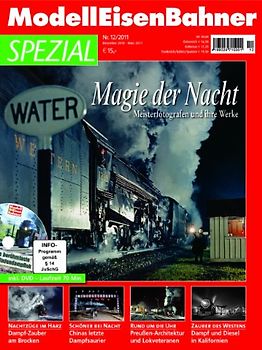 ModellEisenBahner Spezial 12/2011:  Magie der Nacht - Meisterfotografen und ihre Werke [inkl. DVD]