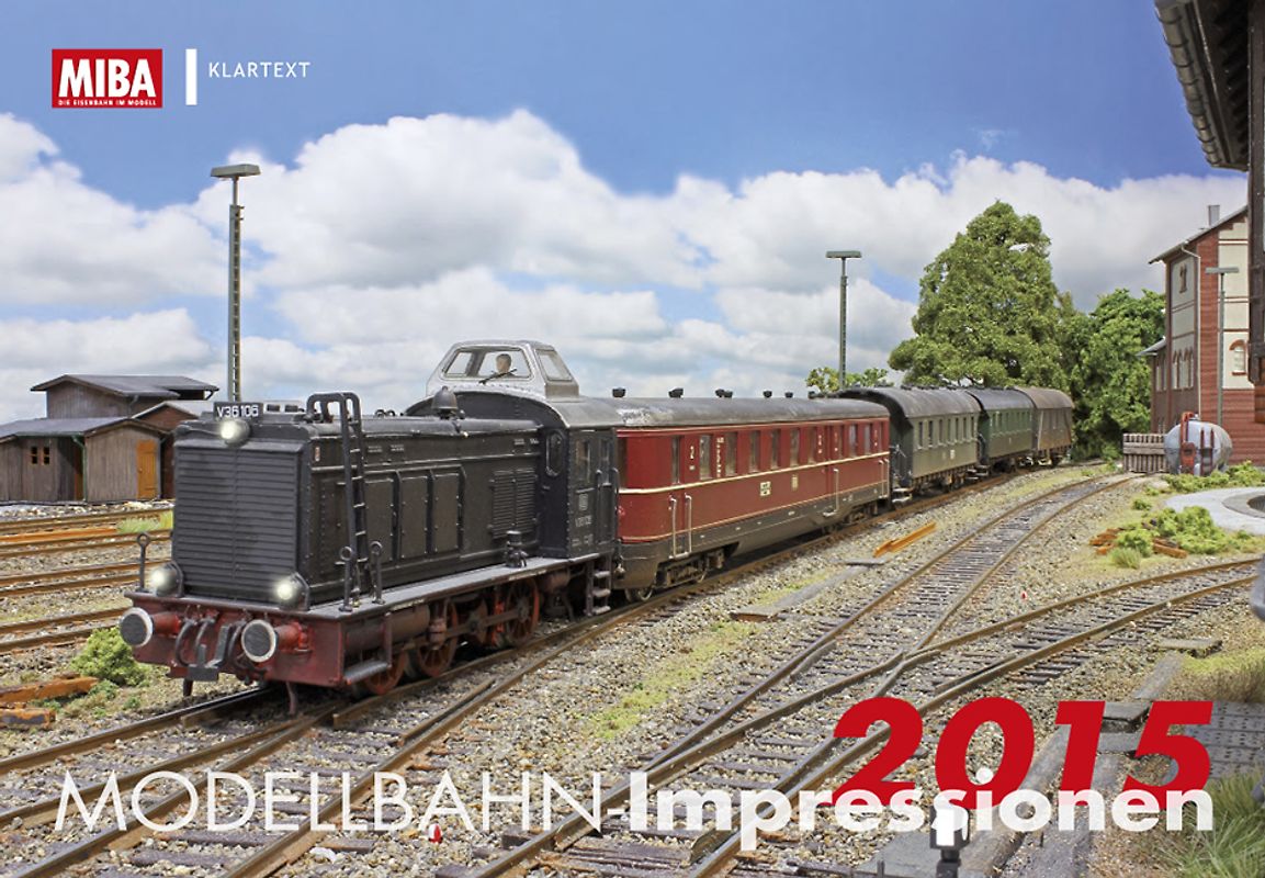 Kalender Modellbahn-Impressionen 2015