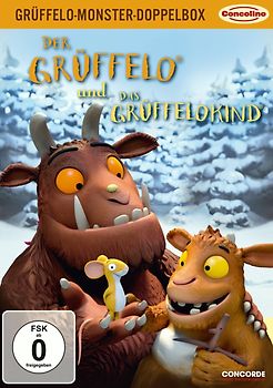Grüffelo-Monster-Doppelbox: Der Grüffelo / Das Grüffelokind (limitierte Version in O-Card)[2 DVDs] DVD