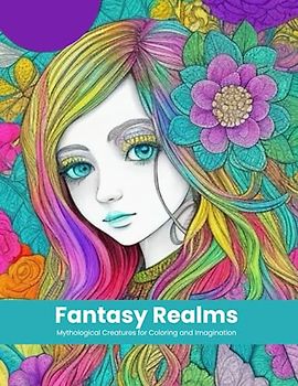 Fantasy Realms: mythological Creatures for Coloring and Imagination: 64 elegant Designs Create Your Own Oasis of Calm through Coloring