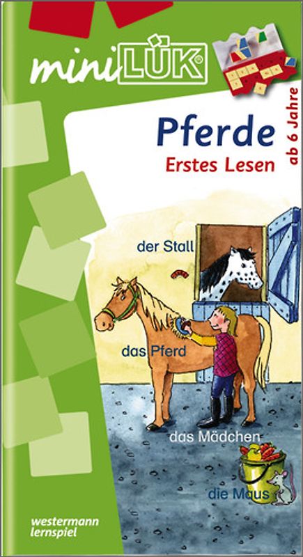 miniLÜK-Übungshefte / miniLÜK. Vorschule / Vorschule/1. Klasse - Deutsch: Pferde - Erstes Lesen