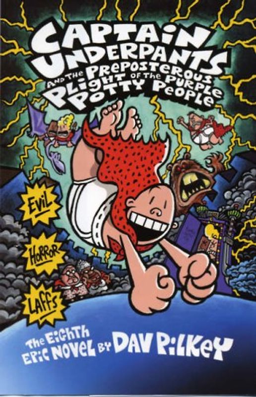 Captain Underpants and the Preposterous Plight of the Purp - Pilkey, Dav