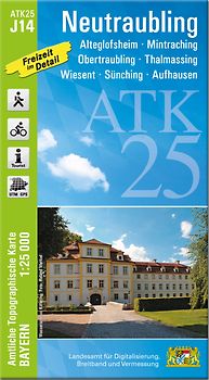 ATK25-J14 Neutraubling (Amtliche Topographische Karte 1:25000)