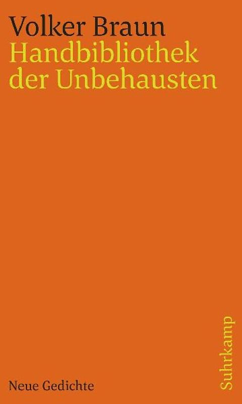 Handbibliothek der Unbehausten