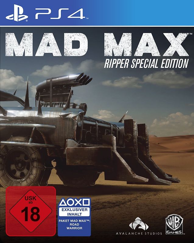 Mad Max [Ripper Special Edition inkl. Steelbook, Poster] PlayStation 4