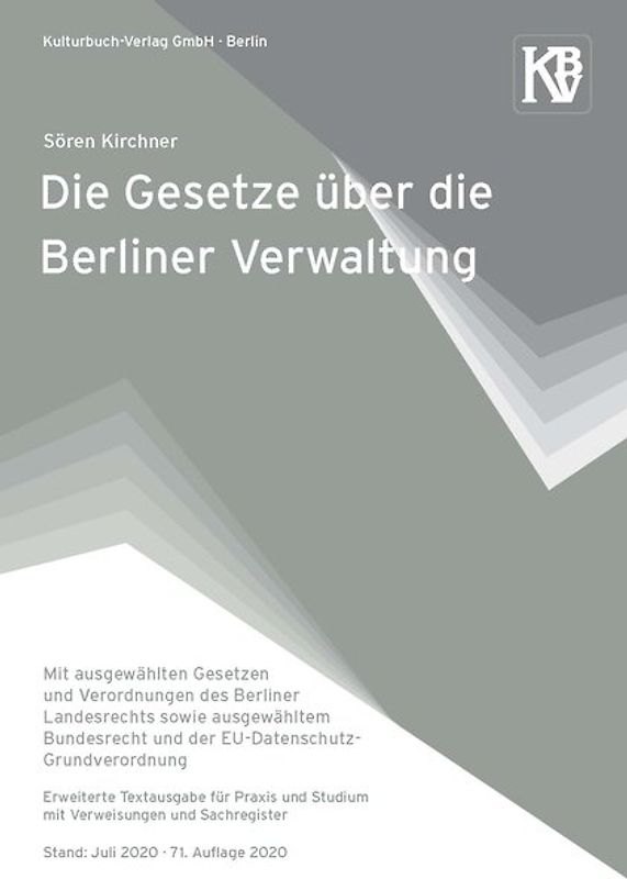 Die Gesetze über die Berliner Verwaltung