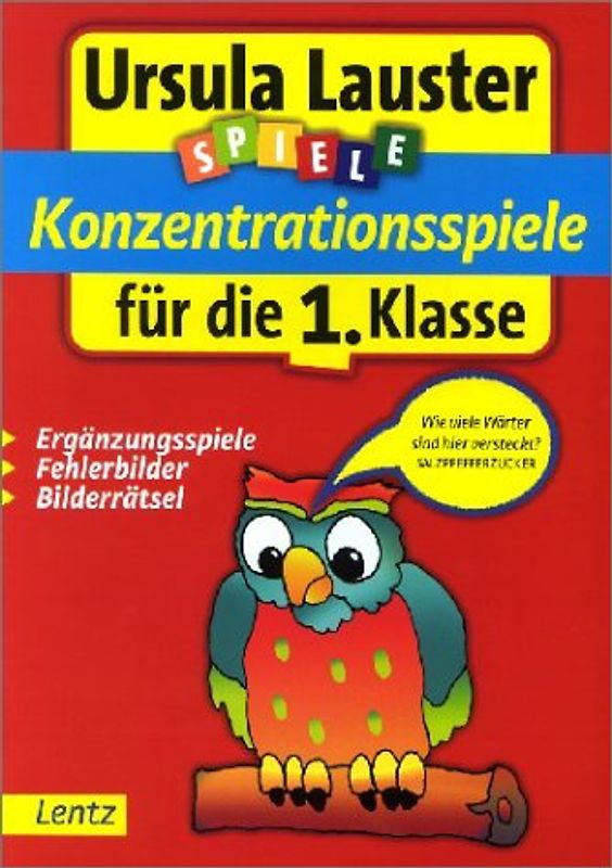 Konzentrationsspiele für die 1. Klasse