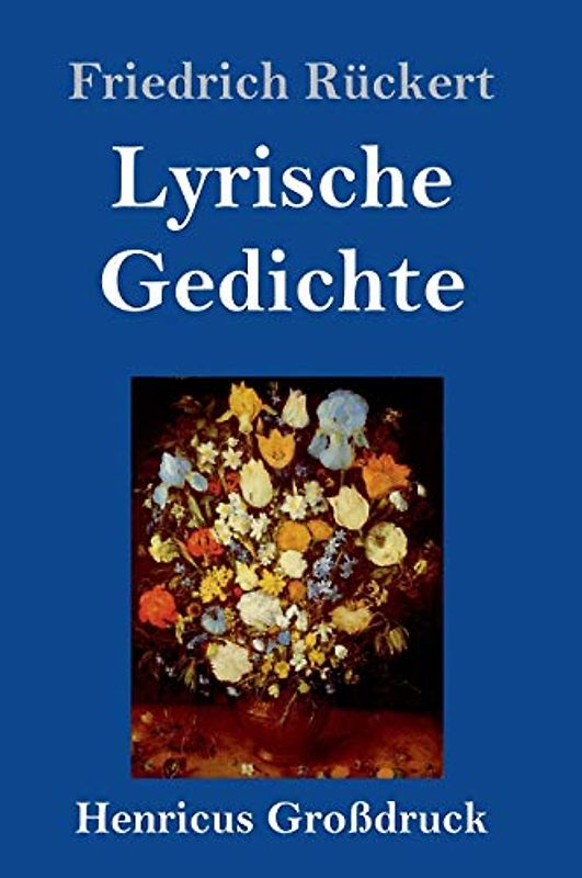 Lyrische Gedichte (Großdruck)