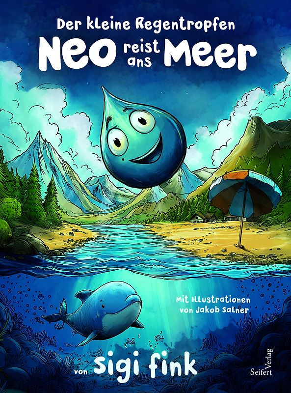Der kleine Regentropfen Neo reist ans Meer