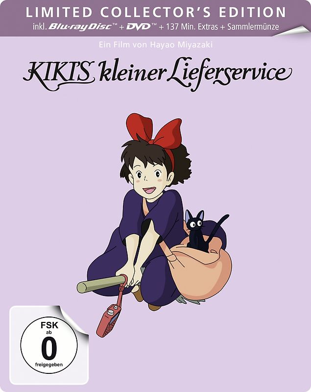 Kikis kleiner Lieferservice [Limited Collector's Edition + DVD] Blu-ray Disc