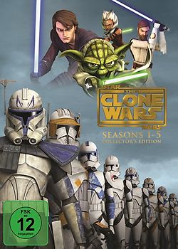 Star Wars: The Clone Wars - Komplettbox Staffel 1-5 [23 DVDs, inkl. Artbook] DVD