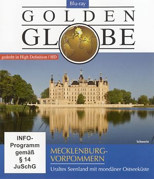Mecklenburg-Vorpommern - Uraltes Seenland mit mondäner Ostseeküste (1 Blu-ray, Länge: ca. 93 Min. / Reihe: Golden Globe) Blu-ray Disc