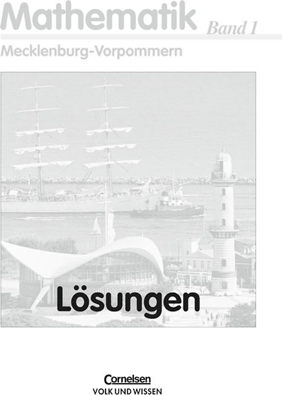 Mathematik Sekundarstufe II. Mecklenburg-Vorpommern / Band 1 - Analysis
