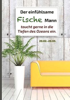 Der einfühlsame Fische Mann taucht gerne in die Tiefen des Ozeans ein