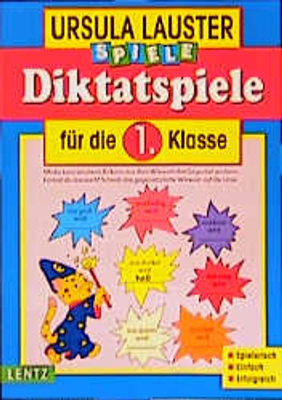 Diktatspiele für die 1. Klasse