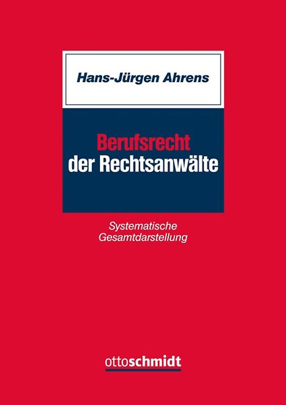 Berufsrecht der Rechtsanwälte