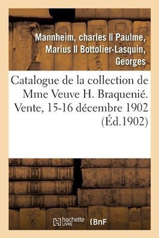 Catalogue de Peintures Décoratives, Tableaux, Aquarelles, Dessins, Gravures, Objets d'Art