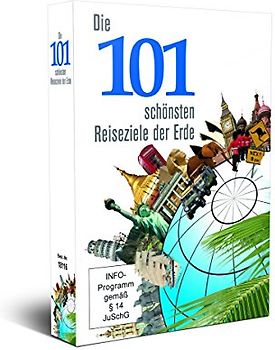 101 Plätze - die man im Leben gesehen haben muss - Ein Streifzug durch die Welt (5 DVDs in einem Schuber) Gesamtlänge: ca. 472 Min. DVD
