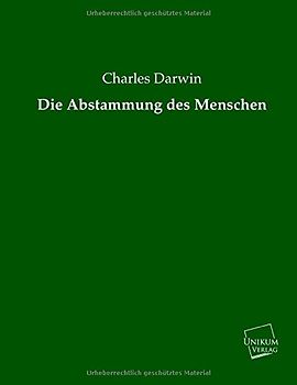 Die Abstammung des Menschen