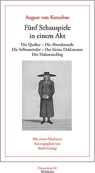 Fünf Schauspiele in einem Akt