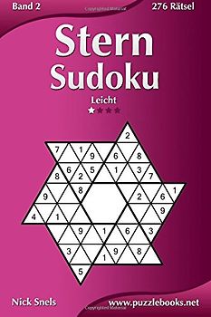 Stern Sudoku - Leicht - Band 2 - 276 Rätsel