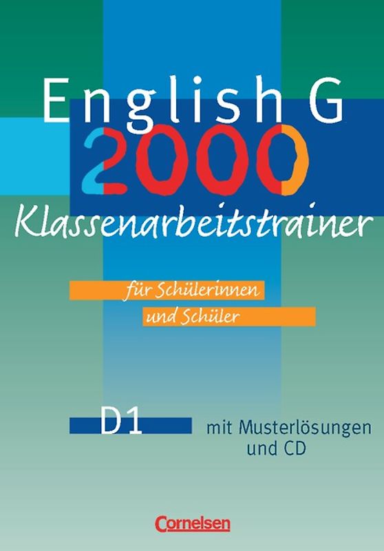 English G 2000 - Ausgabe D / Band 1: 5. Schuljahr - Klassenarbeitstrainer mit Lösungen und CD