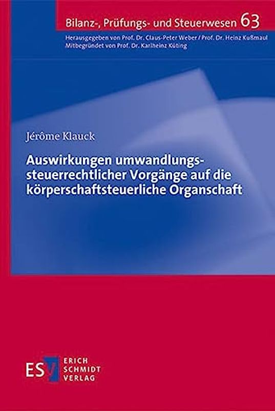 Auswirkungen umwandlungssteuerrechtlicher Vorgänge auf die körperschaftsteuerliche Organschaft