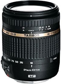 Image of Tamron 18-270 mm F3.5-6.3 Di PZD VC II 62 mm filter (geschikt voor Canon EF) zwart (Refurbished)