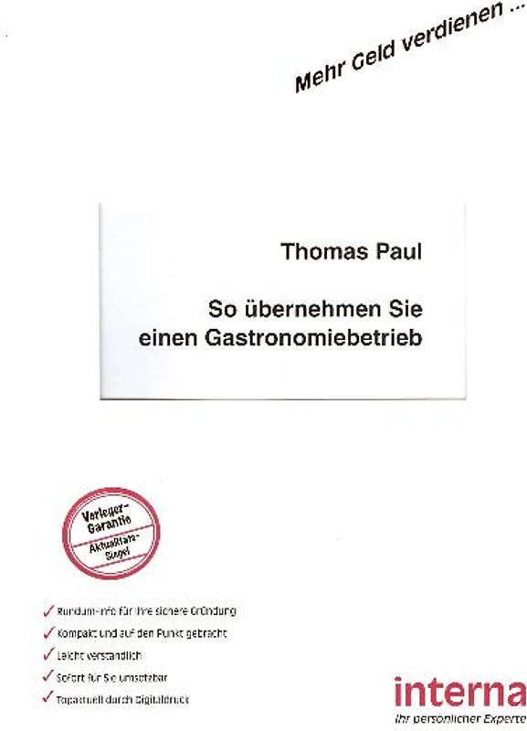 So übernehmen Sie einen Gastronomiebetrieb