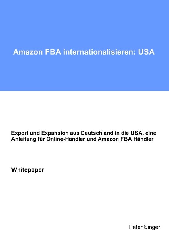 Amazon FBA internationalisieren: USA