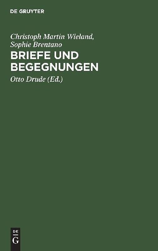 Briefe und Begegnungen