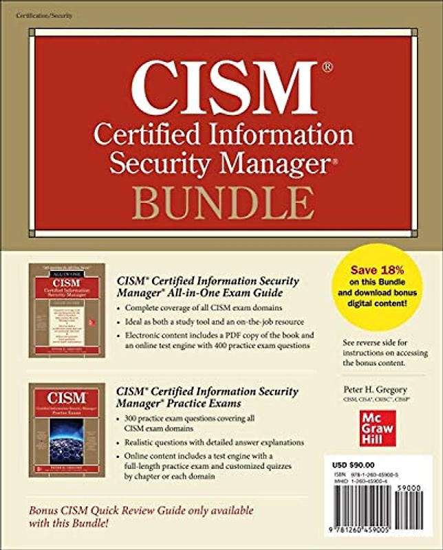 CISM Certified Information Security Manager Bundle