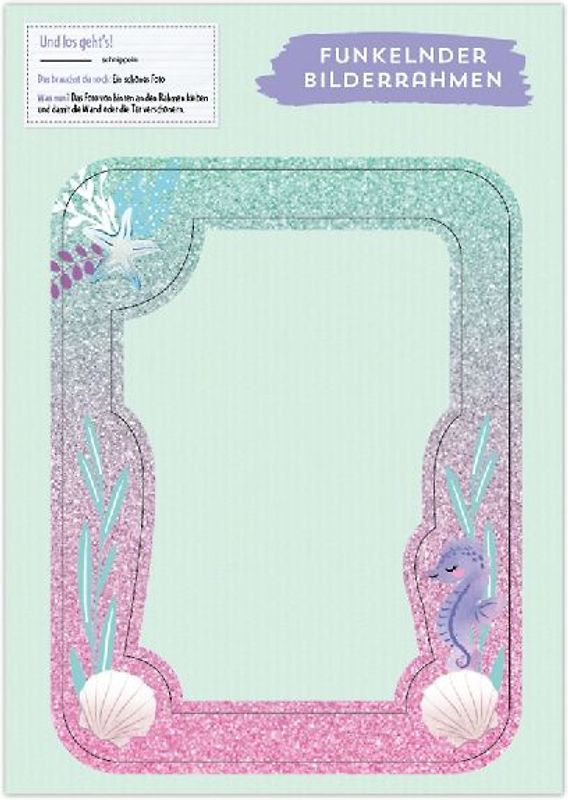 Schnippeln - Kleben - Fertig! Funkelnde Unterwasserwelt